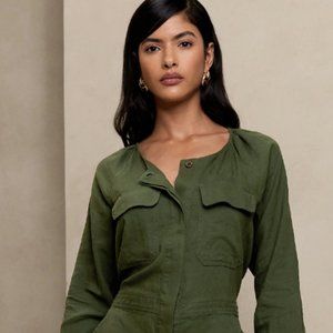 Banana Republic Linen Blend Romper - Brand New with Tags!
